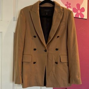 Rag & Bone Tan Blazer